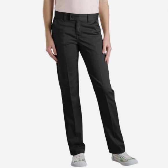 Dickies Girls Stretch Twill Pant KP719 Black - Picture 1 of 1